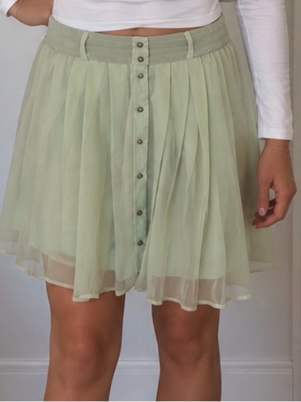 Light Green Women’s Skirt